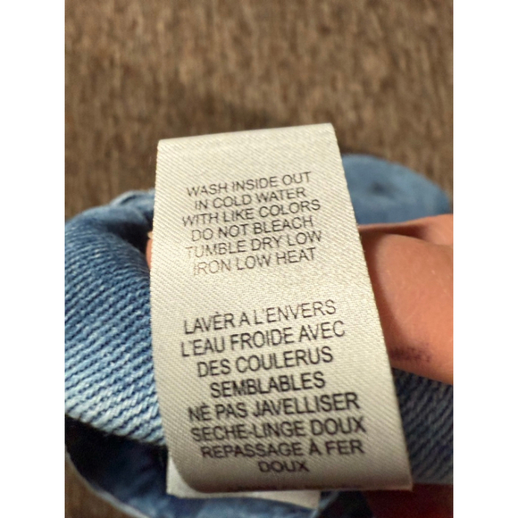 Women's GOOD AMERICAN Blue Distressed Skinny Jeans 12 - Picture 9 of 10